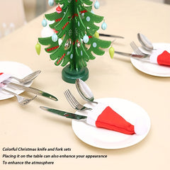 Mini Christmas Hat Wine Bottle Cover Decoration
