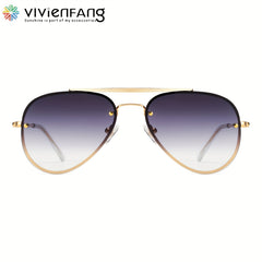 Men's Polarized Aviator Sunglasses UV400 Eye Protection with Glasses Bag