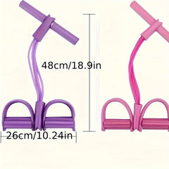 Solid Pedal Puller Elastic Resistance Leg Trainer Home Yoga Sit up Aid