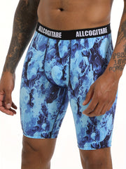 Men's Breathable Boxer Briefs - Moisture Wicking Supportive Underwear