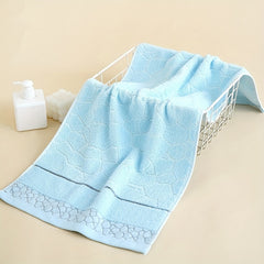 4pcs Soft Cotton Hand Towels for Home Bathroom Gym Spa Plain Absorbent Towel