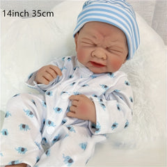 35 56 Cm Reborn Doll Baby Doll Soft Enamel Toddler Lifelike Toy