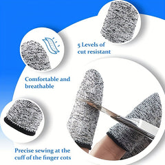 Anti-Cutting Finger Cover HPPE Carving Labor Protection Thumb Extractor