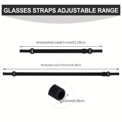 3pcs Glasses Lanyard Non-slip Glasses Rope Eyeglass Holder Strap for Men