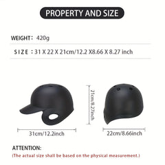 Adult Baseball Helmet 57-59 Head Circumference ABS Shell Comfort Foam