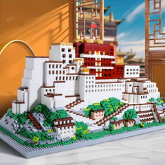 4000 Bundh Palace Building Bricks Set - Educational Toy
