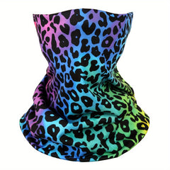 Cartoon Print Ice Mask Breathable Neck Gaiter Balaclava Dust UV Protection