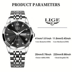 Women's Casual Waterproof Sport Quartz Wristwatch