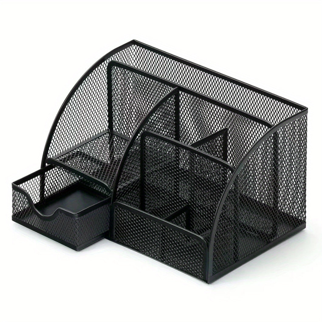 Metal Pen Holder Office Supplies Multifunctional Combination Holder