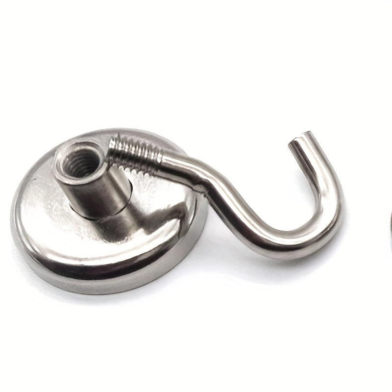 6pcs Magnetic Hooks Strong Load Bearing Storage Key Coat Cup Hanging