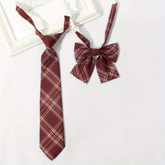 British Style Necktie Bowtie Casual Uniform Shirt Tie School College