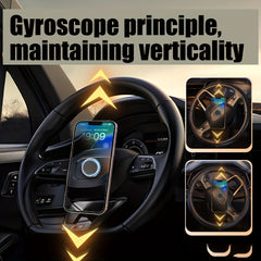 Magnetic Phone Holder for Car with Suction Cup - Safe Navigation