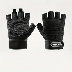 Fitness Half Finger Gloves Weightlifting Wrist Protection Gloves