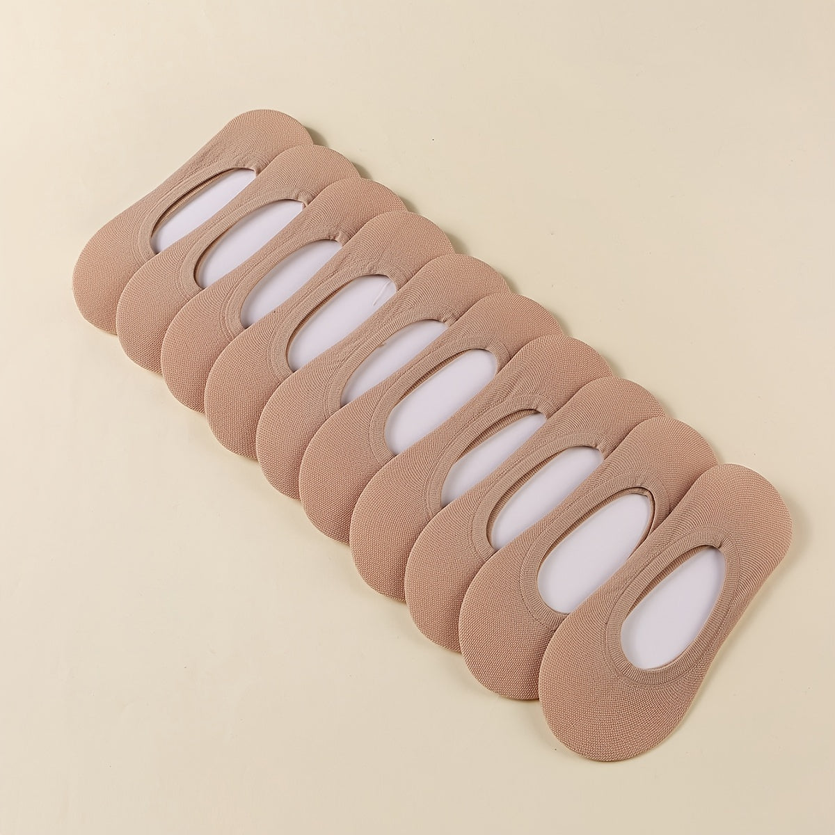 10pairs Women's Silicone Invisible Socks