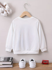 Boy's Off-Road Graphic Sweatshirt for Outdoor Casual Wear