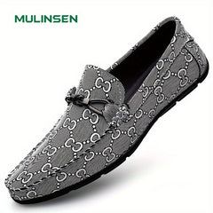 Men's Slip On Bit Loafer Shoes Soft Sole Anti skid Dress Shoes