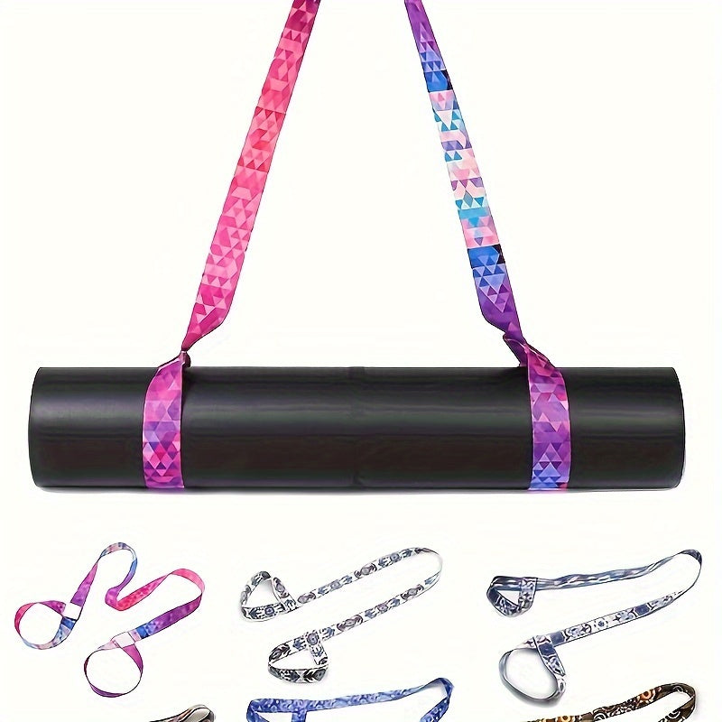 Adjustable Yoga Mat Storage Strap Fitness Stretching Rope