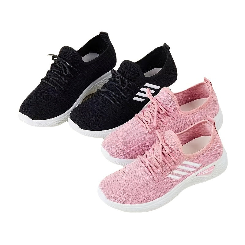 Women's Knit Sports Shoes Breathable Running Sneakers