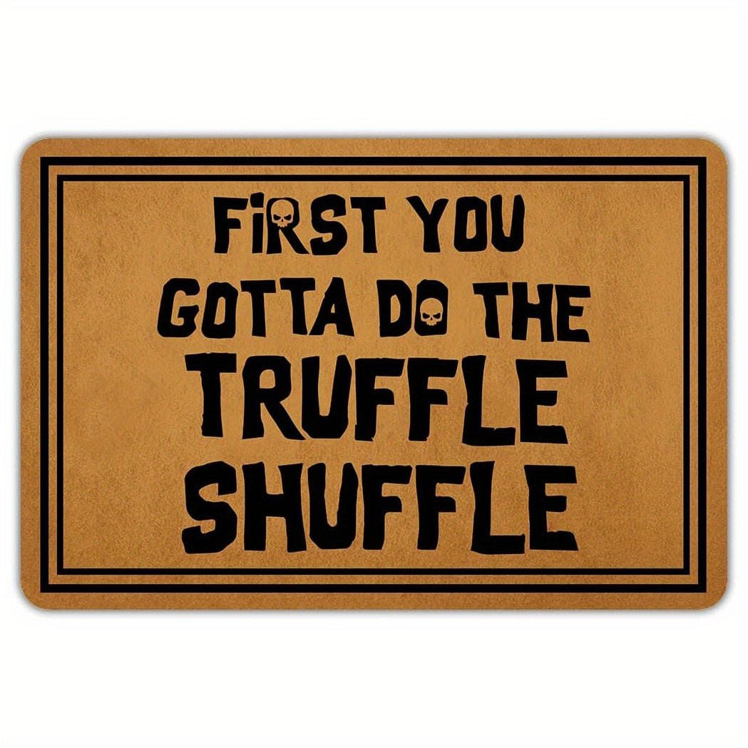 Funny Welcome Doormat Low Pile Indoor Outdoor Entrance Mat