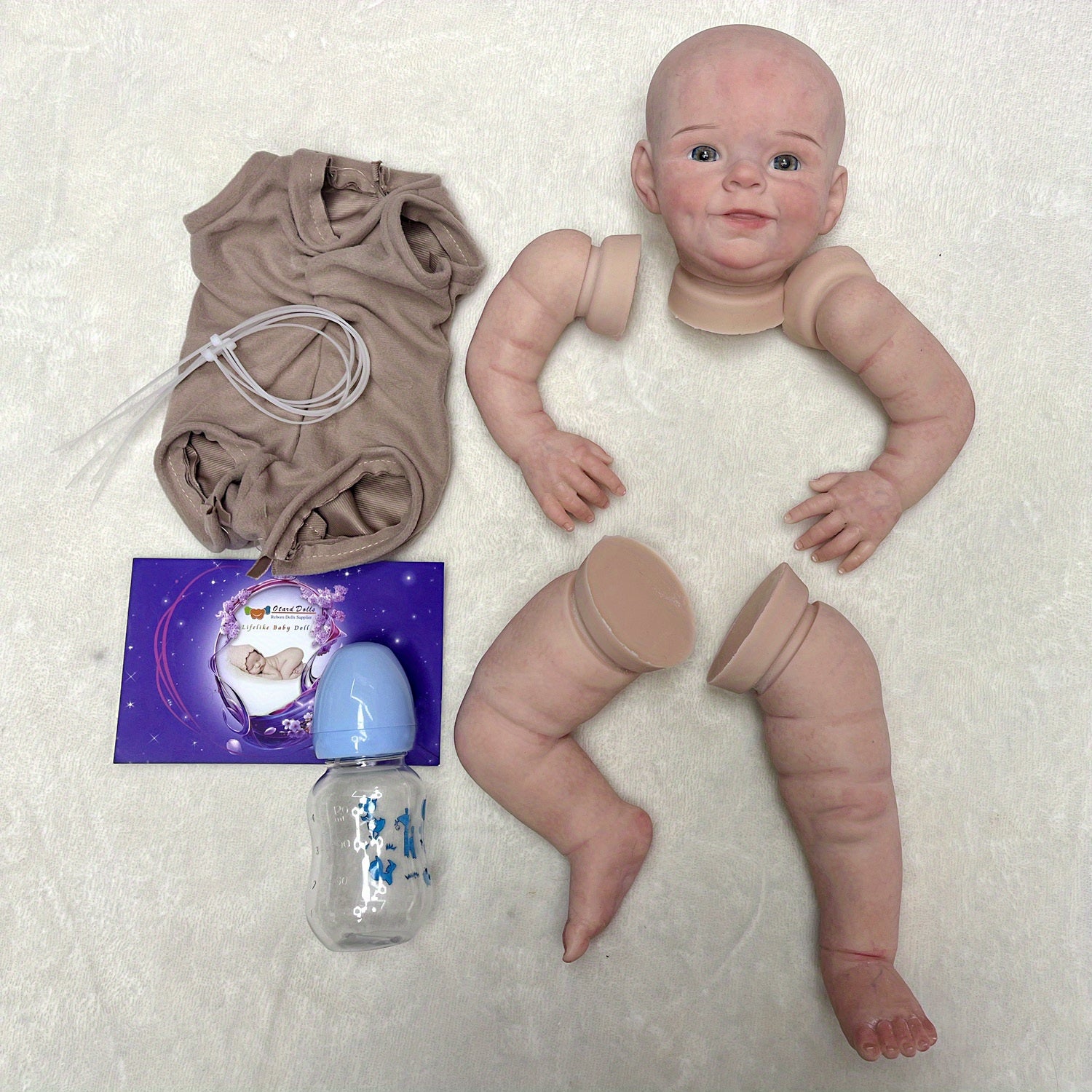 50 8 Cm Reborn Doll Kits Soft Solid Silicone Painted Bebe Reborn Doll Parts