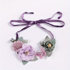 Artificial Flowers Headband for Baby Girls
