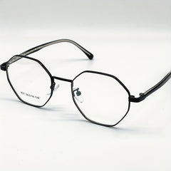 Irregular Metal Frame Glasses Anti-light for Men Student