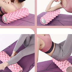 PVC Yoga Massage Roller for Fitness Muscle Relaxation