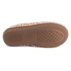 Women's Fleece Lined Indoor Outdoor Slippers Solid Comfort Warm Shoes