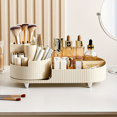 Rotating Cosmetic Storage Box Makeup Brush Lipstick Holder