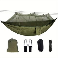 Portable Nylon Camping Hammock for Outdoor Hiking & Camping