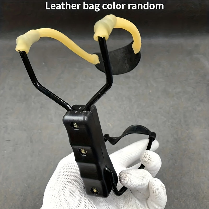 2pcs Powerful Slingshot With Wrist Support Camping Slingshot