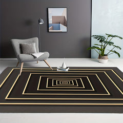 Modern Square Pattern Area Carpet Room Decor Home Decor