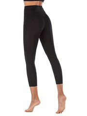 High Waist Yoga Leggings Cropped Fitness Pants