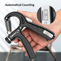 Adjustable Grip Strength Trainer 11 132Lb Forearm Strengthener Hand Squeezer