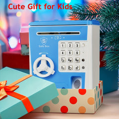 Kids ATM Bank w/ Fingerprint Password - Money Savings Jar