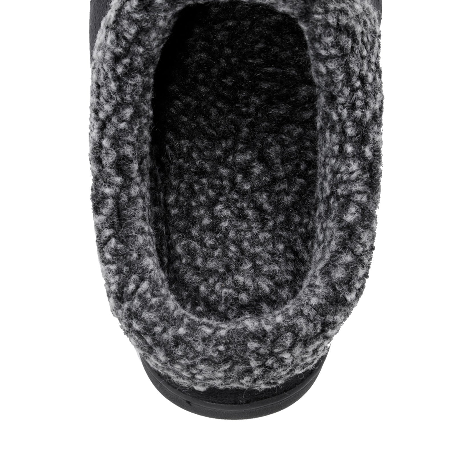 Men's Cozy Plush Lined House Shoes Anti-Skid Slip-On Indoor Bedroom Slippers