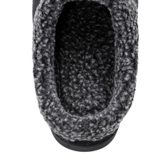Men's Cozy Plush Lined House Shoes Anti-Skid Slip-On Indoor Bedroom Slippers