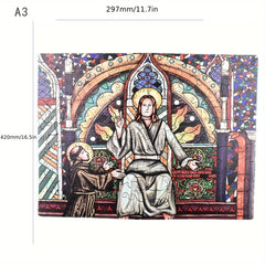 Wooden Board Puzzle Children's Educational Religious Faith Toy