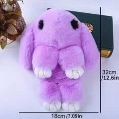Plush Rabbit Shoulder Bag Stuffed Toy School Backpack Kids Gift