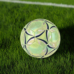 6pcs Fluorescent Reflective Soccer Ball Set for Training Glow in the Dark