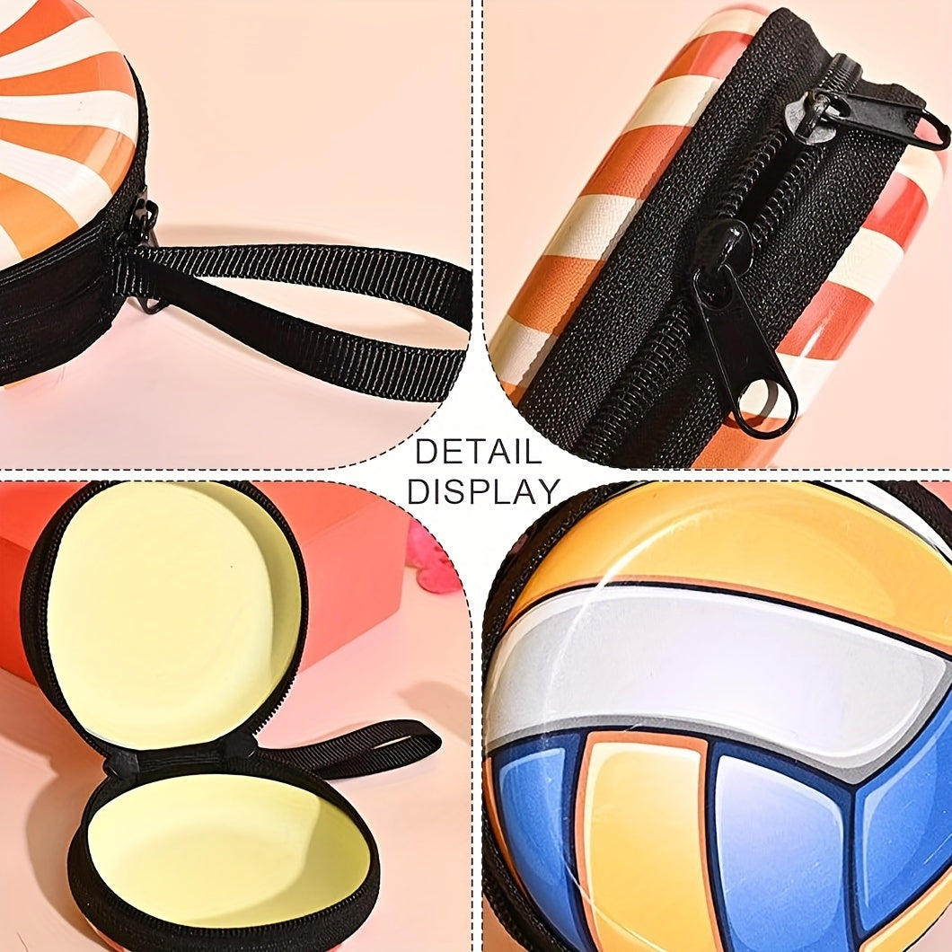 5pcs Football Wallet Coin Zipper Wallet Gift 7cmx3