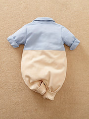 Cotton Jockstrap Romper Lovely Bear Graphic Baby Boys Body