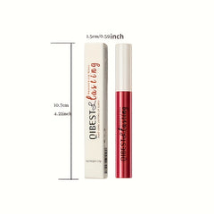 Long Lasting Matte Liquid Lipstick with Velvet Finish - Nude Sexy Red Tint