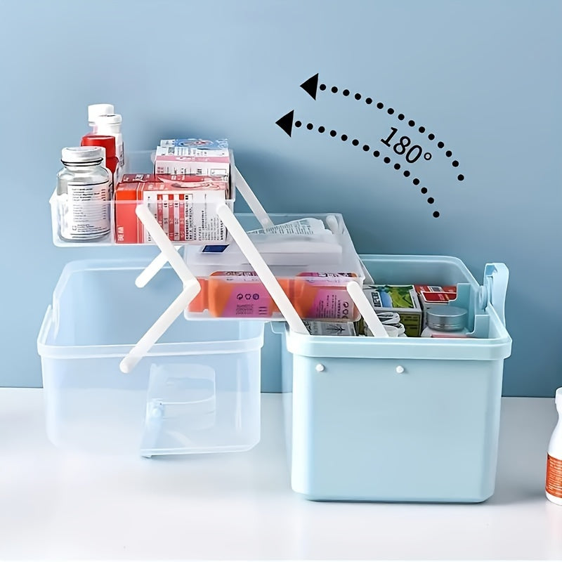 Large Capacity Storage Box Plastic First Aid Box Full Set