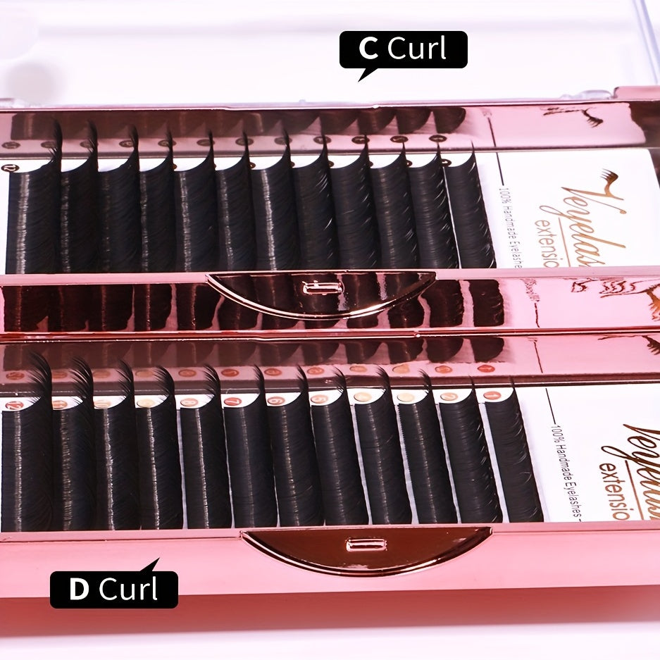 8-16mm Mix PBT Silk Volume Lashes for Eyelash Extensions