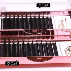 8-16mm Mix PBT Silk Volume Lashes for Eyelash Extensions