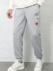 Men's Cartoon Graphic Print Sweatpants