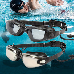 Anti Fog Swimming Goggles 180 Clear Vision Waterproof for Man Women