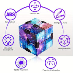 3pcs Cube Toy Sensory Stress Relief Infinite Cubes Hand Held Magic Toy