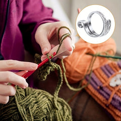 Crochet Thread Ring Webbing Jewelry Tail Ring